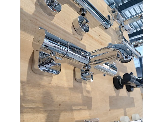 6x diverse kranen, o.a. grohe, chroom - afbeelding 12 van  14
