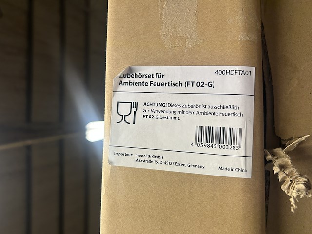 6x diversen w.o. pizza ring sets en accessoires voor vuurtafel - afbeelding 3 van  4