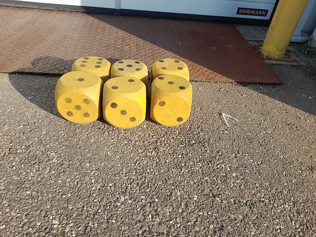 6x dobbelsteen - afbeelding 1 van  2