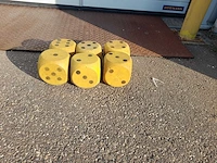 6x dobbelsteen - afbeelding 1 van  2