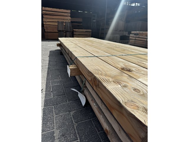 6x douglas balk geschaafd , 7 x 17 x 300 - afbeelding 3 van  3