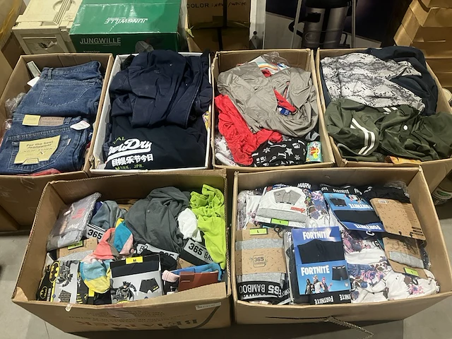 6x dozen mixkleding - afbeelding 1 van  14