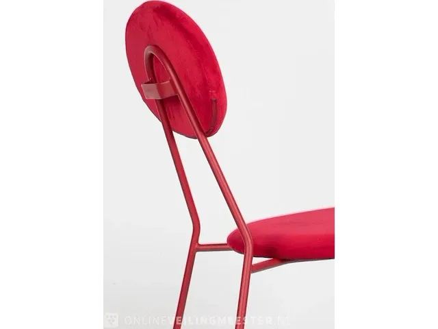 6x eetkamerstoel bold monkey, rood, 2023 - afbeelding 3 van  5