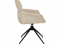 6x eetkamerstoel zazuhome, trente alpine, beige - afbeelding 3 van  6