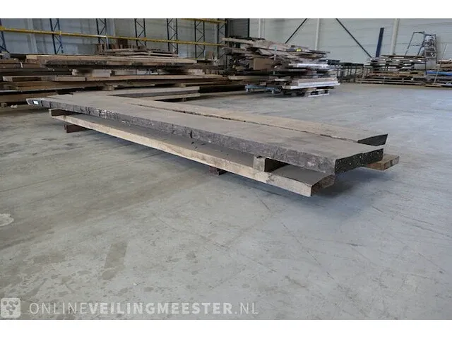 6x eiken houten plank - afbeelding 7 van  13