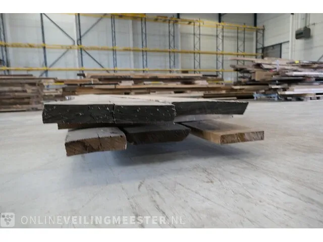 6x eiken houten plank - afbeelding 8 van  13