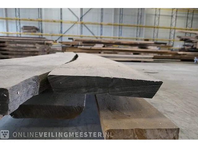 6x eiken houten plank - afbeelding 10 van  13