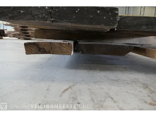 6x eiken houten plank - afbeelding 12 van  13