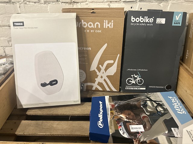 6x fiets windscherm thule, urban iki, bobike - afbeelding 2 van  6
