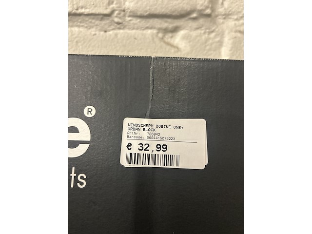 6x fiets windscherm thule, urban iki, bobike - afbeelding 6 van  6