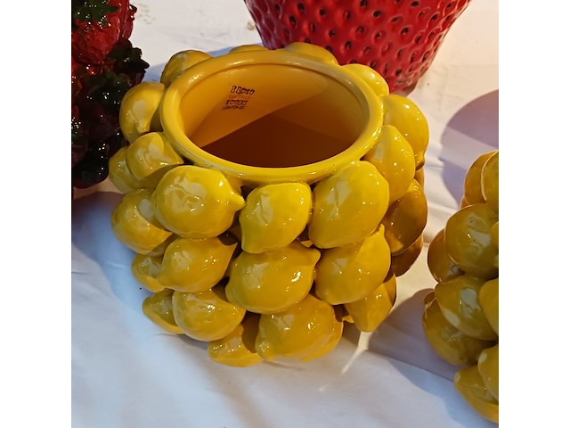 6x fruit decoratie, des pots en van roon - afbeelding 3 van  15