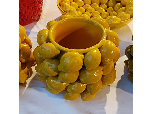 6x fruit decoratie, des pots en van roon - afbeelding 5 van  15