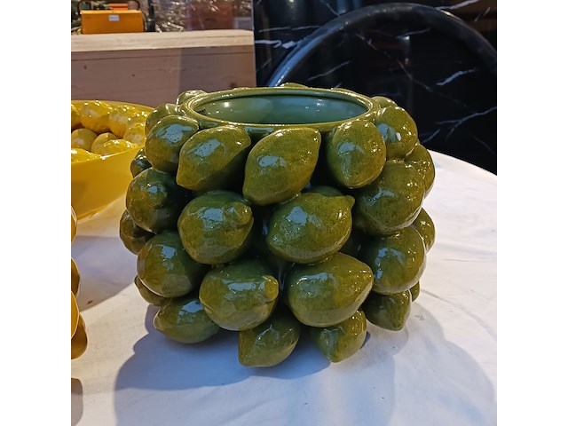 6x fruit decoratie, des pots en van roon - afbeelding 6 van  15