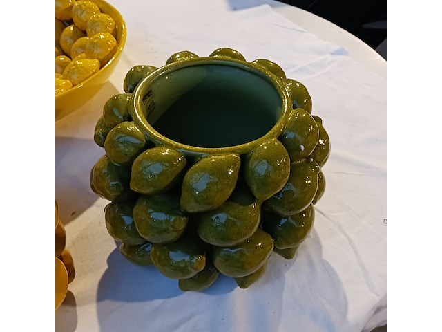 6x fruit decoratie, des pots en van roon - afbeelding 7 van  15