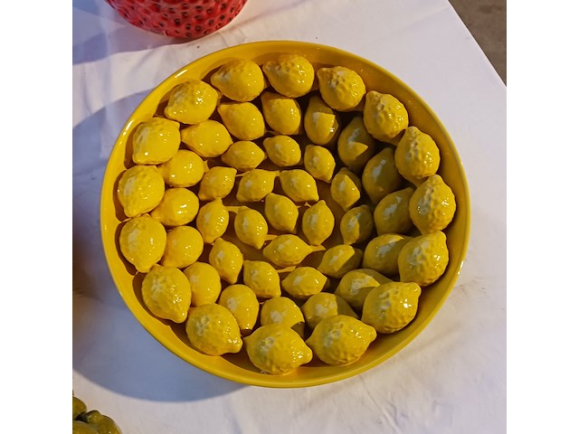 6x fruit decoratie, des pots en van roon - afbeelding 9 van  15