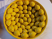 6x fruit decoratie, des pots en van roon - afbeelding 9 van  15