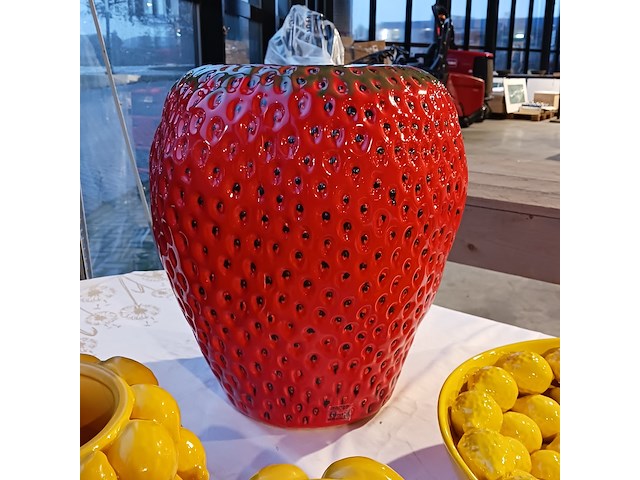 6x fruit decoratie, des pots en van roon - afbeelding 12 van  15