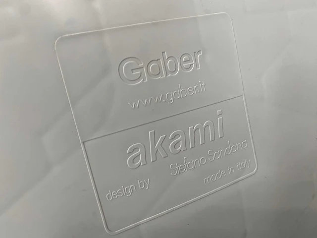6x gaber akami - nestelbare kantinestoel - grijs - afbeelding 7 van  8