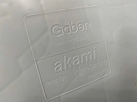 6x gaber akami - nestelbare kantinestoel - grijs - afbeelding 7 van  8