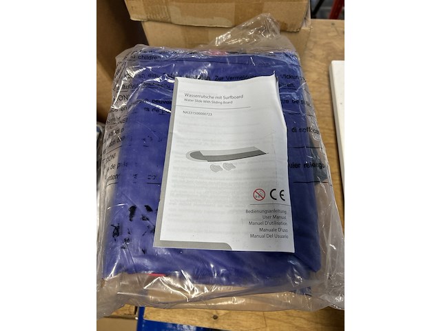 6x glijbaan met sliding board wellactive - afbeelding 2 van  5