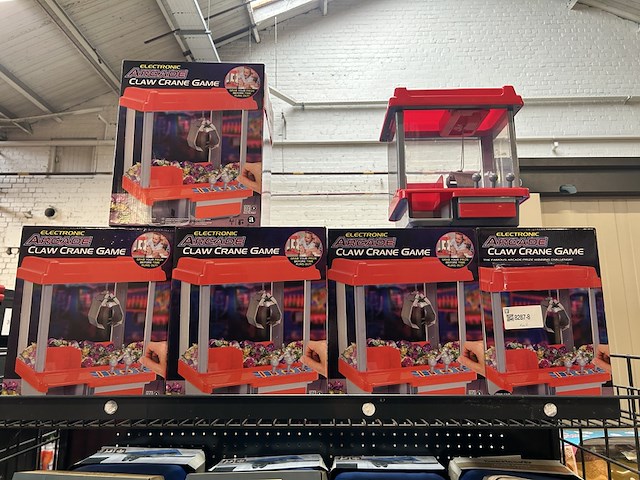 6x grijpmachine electronic arcade - afbeelding 1 van  4