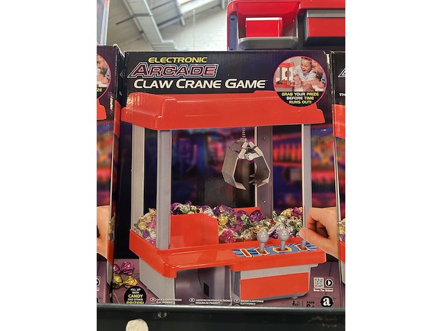 6x grijpmachine electronic arcade - afbeelding 2 van  4