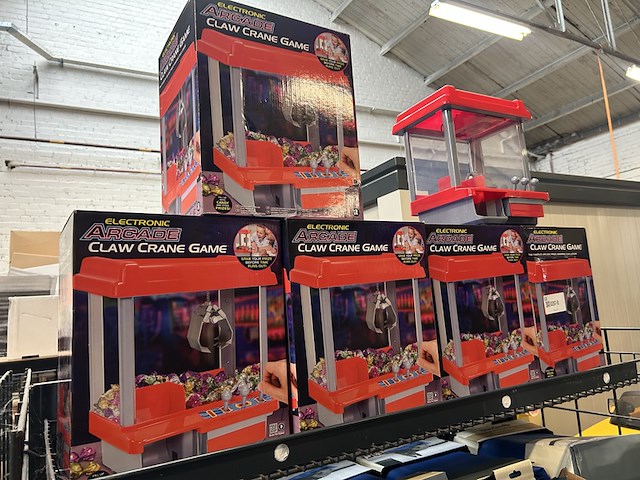 6x grijpmachine electronic arcade - afbeelding 4 van  4