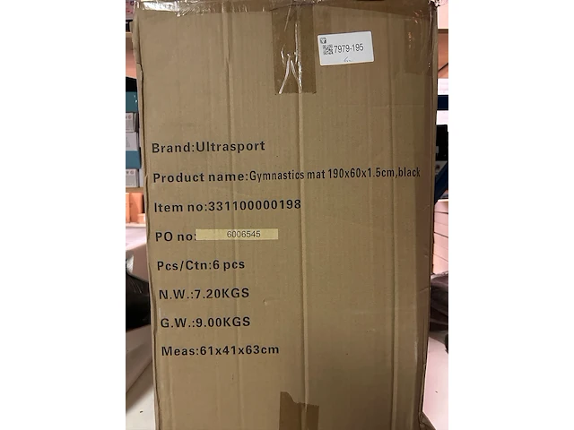 6x gymmat ultrasport - afbeelding 4 van  5
