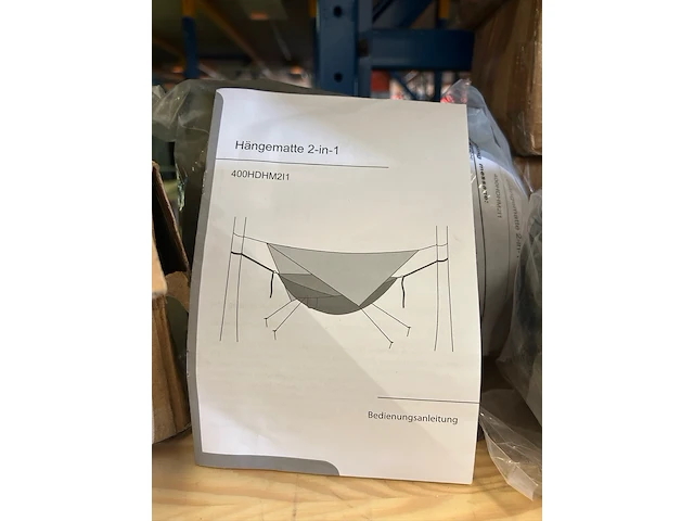 6x hangmat wellactive, 400hdhm2i1 - afbeelding 3 van  6