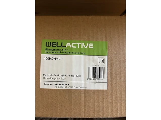 6x hangmat wellactive, 400hdhm2i1 - afbeelding 4 van  6