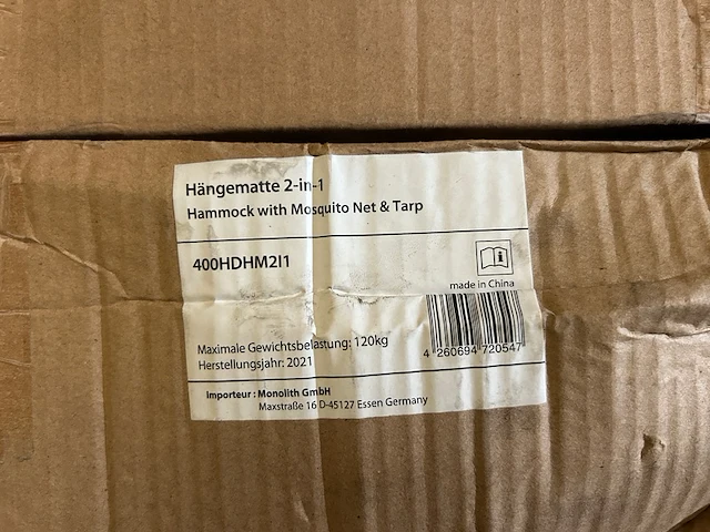 6x hangmat wellactive, 400hdhm2i1 - afbeelding 5 van  6