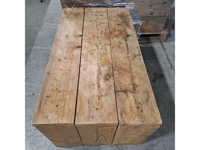 6x houten tafel - afbeelding 5 van  8