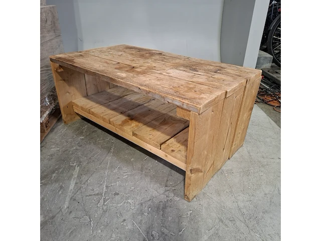 6x houten tafel - afbeelding 6 van  8