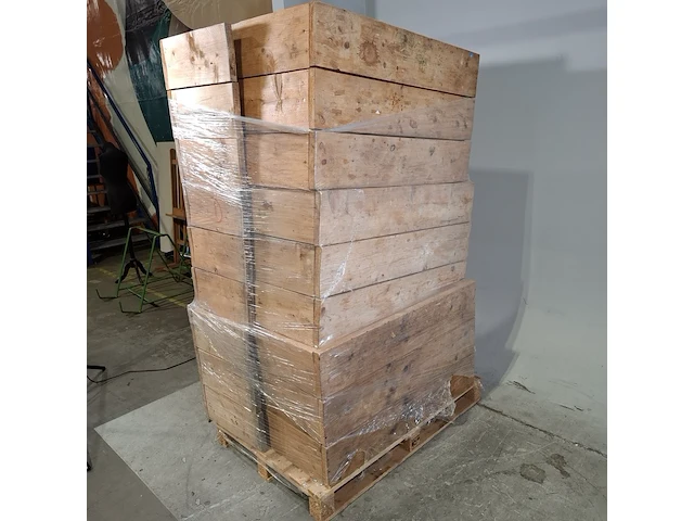 6x houten tafel - afbeelding 8 van  8