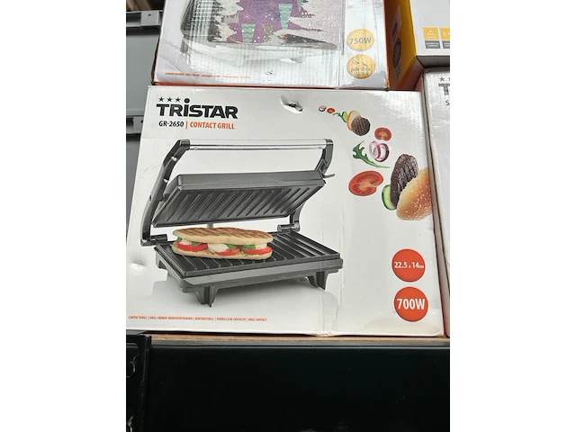 6x huishoudelijke apparaten w.o. grill, waterkoker w.o. tristar, bestron - afbeelding 3 van  4