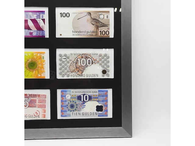 6x ingelijst guldenbiljet - afbeelding 4 van  6