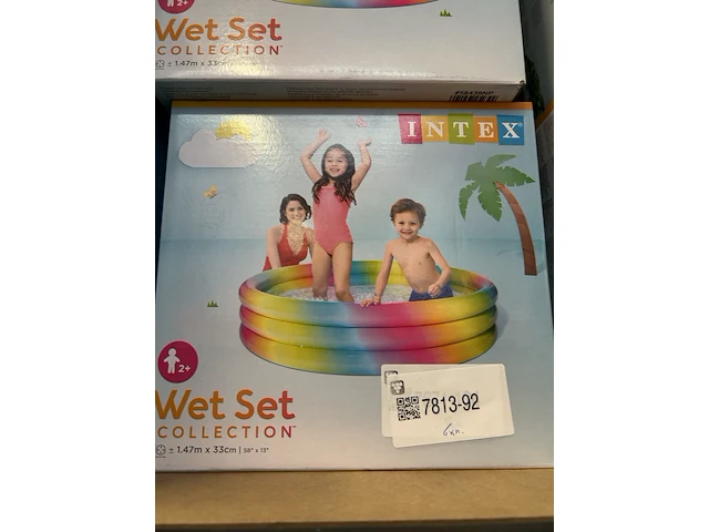 6x intex opblaasbaar zwembad, zwaan, krokodil - afbeelding 3 van  5