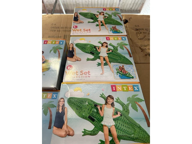 6x intex opblaasbaar zwembad, zwaan, krokodil - afbeelding 5 van  5