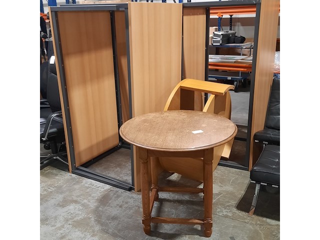 6x kantinetafel en 2x salontafel - afbeelding 1 van  4