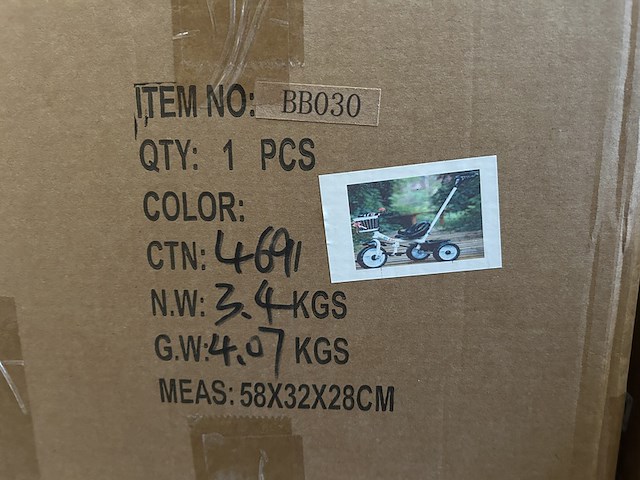 6x kinder driewieler, trike i-wannahave - afbeelding 4 van  7