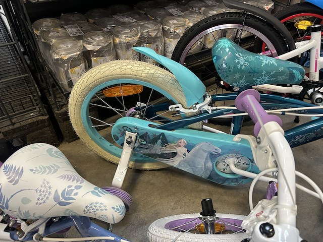 6x kinderfiets volare, frozen, spiderman, paw patrol - afbeelding 3 van  11