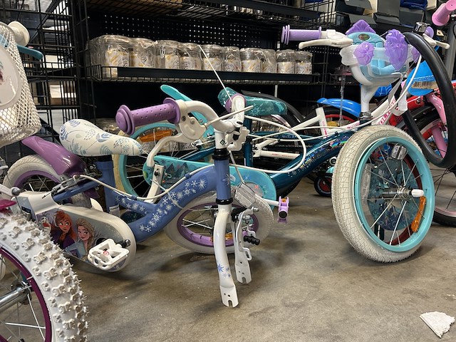 6x kinderfiets volare, frozen, spiderman, paw patrol - afbeelding 5 van  11