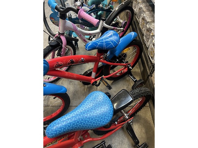 6x kinderfiets volare, frozen, spiderman, paw patrol - afbeelding 7 van  11
