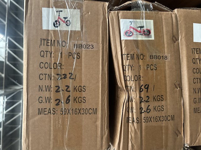 6x kinderfiets/loopfiets i-wannahave - afbeelding 9 van  9