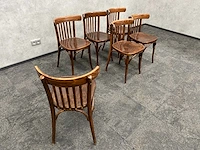 6x klassieke café stoel - afbeelding 2 van  9