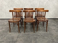 6x klassieke café stoel - afbeelding 4 van  9
