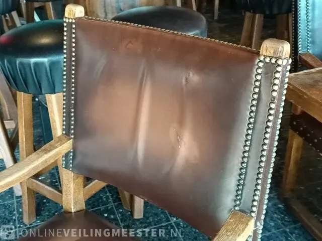 6x kloosterstoel - afbeelding 2 van  5