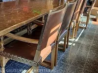 6x kloosterstoel - afbeelding 4 van  5