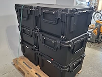6x kunststof flightcase - afbeelding 2 van  10