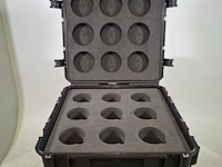6x kunststof flightcase - afbeelding 7 van  10